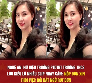 Cô Hiệu Trưởng Nhan Sắc Tuyệt Vời